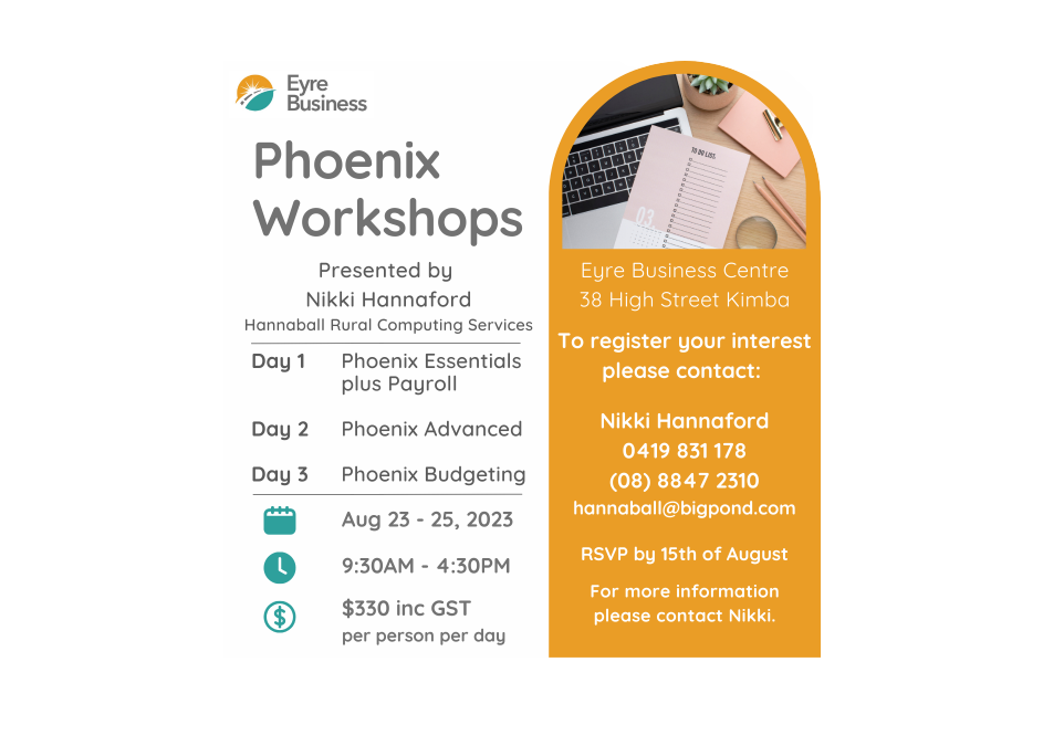 Upcoming Phoenix Workshops