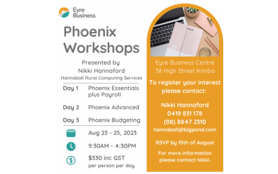 Upcoming Phoenix Workshops
